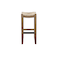 Alaterre Furniture Newport 30"H Wood Bar Stool with Rush Seat ANNP2271 - alternate 1